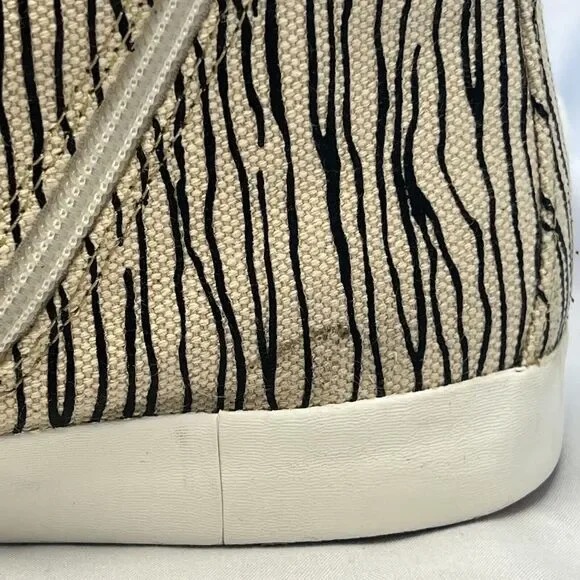 Camper Sneaker Women's Size 9 Zebra Imar Copa Canvas Animal Print Tiger Hi Top - Picture 9 of 15